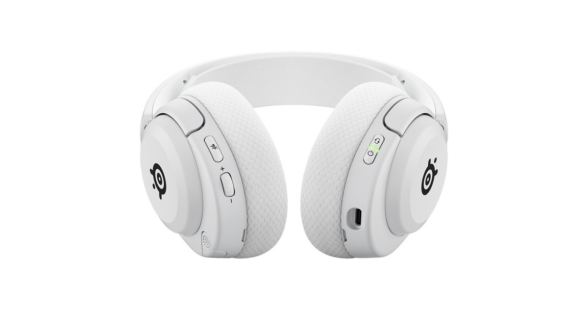 SteelSeriesArctis Nova 5 Wireless over-ear gaming headset  (Wit, 2,4 GHz, Bluetooth 5.3, pc, PlayStation 4, PlayStation 5, Nintendo Switch)