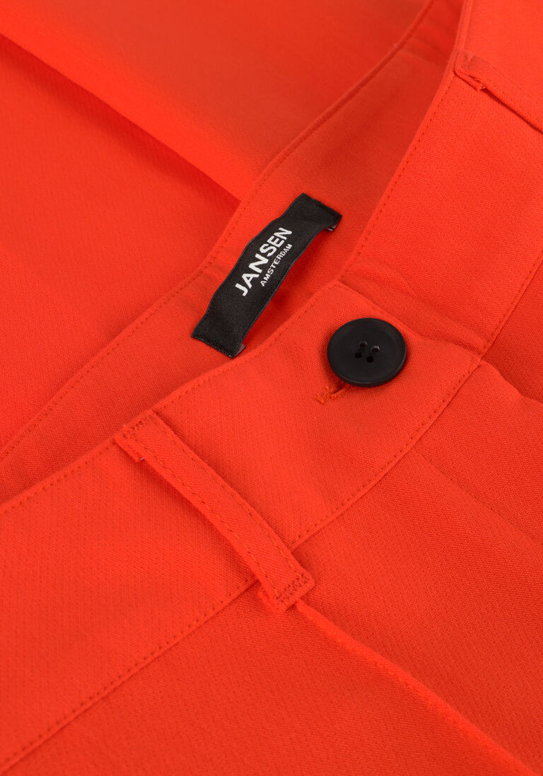 JANSEN AMSTERDAM oranje jansen amsterdam pantalon wq417 woven wide long pants