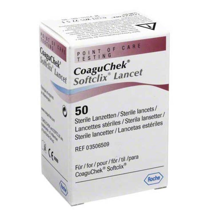 Coaguchek Softclix Lancet, 50 St