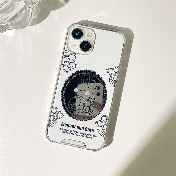 Japilavio - Konijnenhoesje - iPhone 11 / 12 / 12 Pro / 12 Pro Max / 13 / 13 Pro / 13 Pro Max / 14 / 14 Plus / 14 Pro / 14 Pro Max / 15 / 15 Plus / 15 Pro / 15 Pro Max