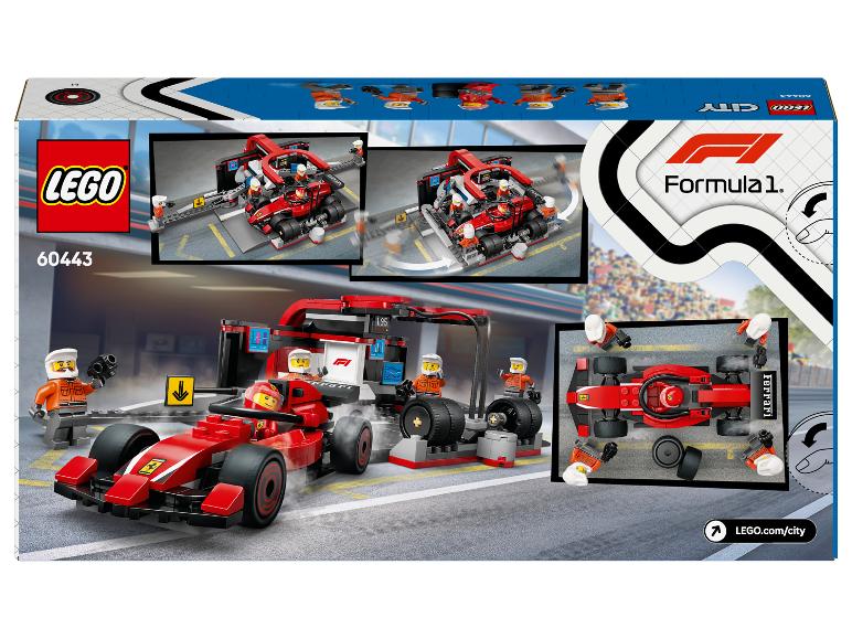 F1® pitstop en pitcrew met Ferrari auto 60443
