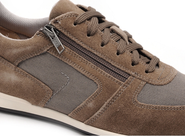 Geox basses homme u35dza kaki