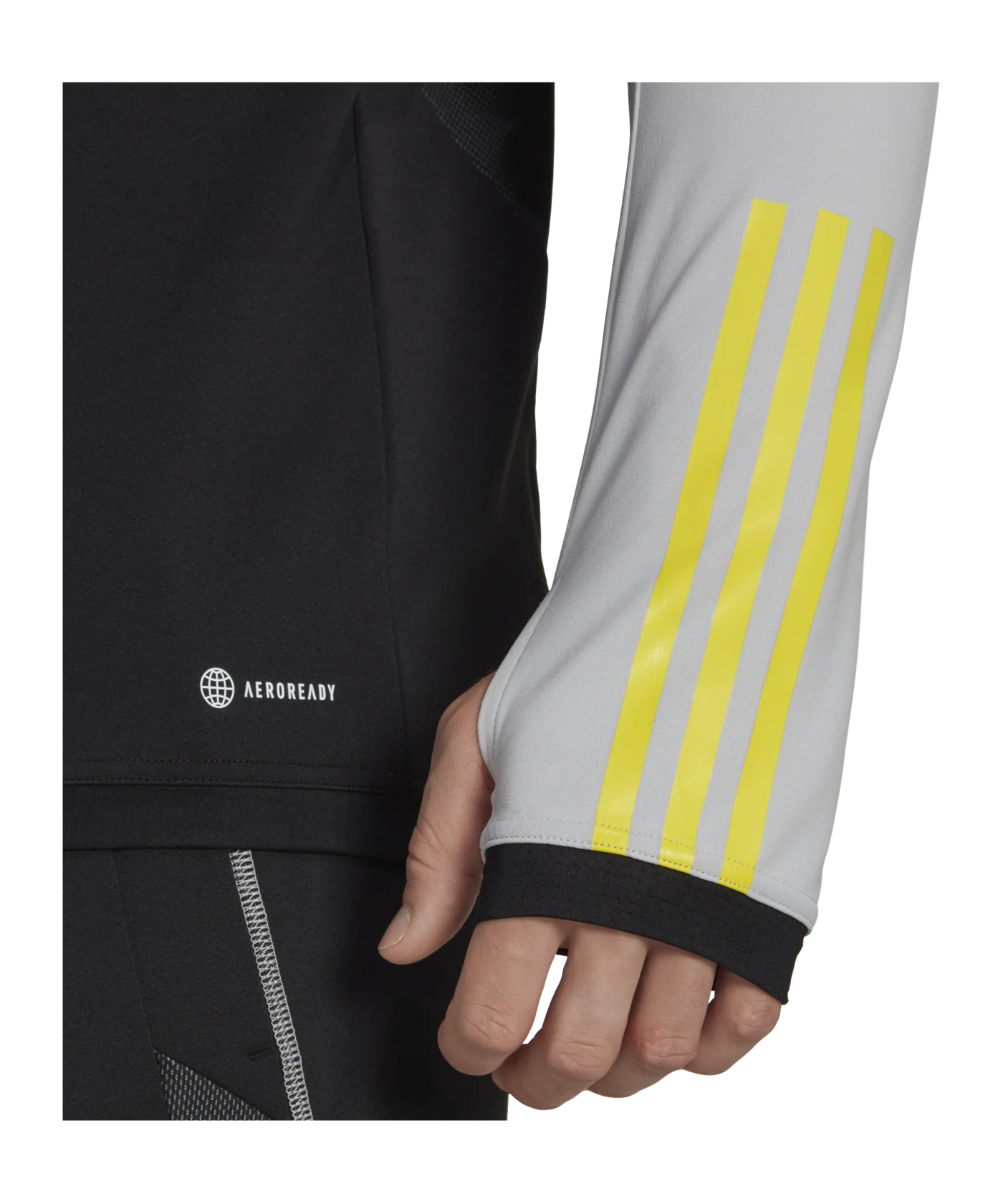adidas Tiro 23 Competition Sweatshirt Schwarz Grau