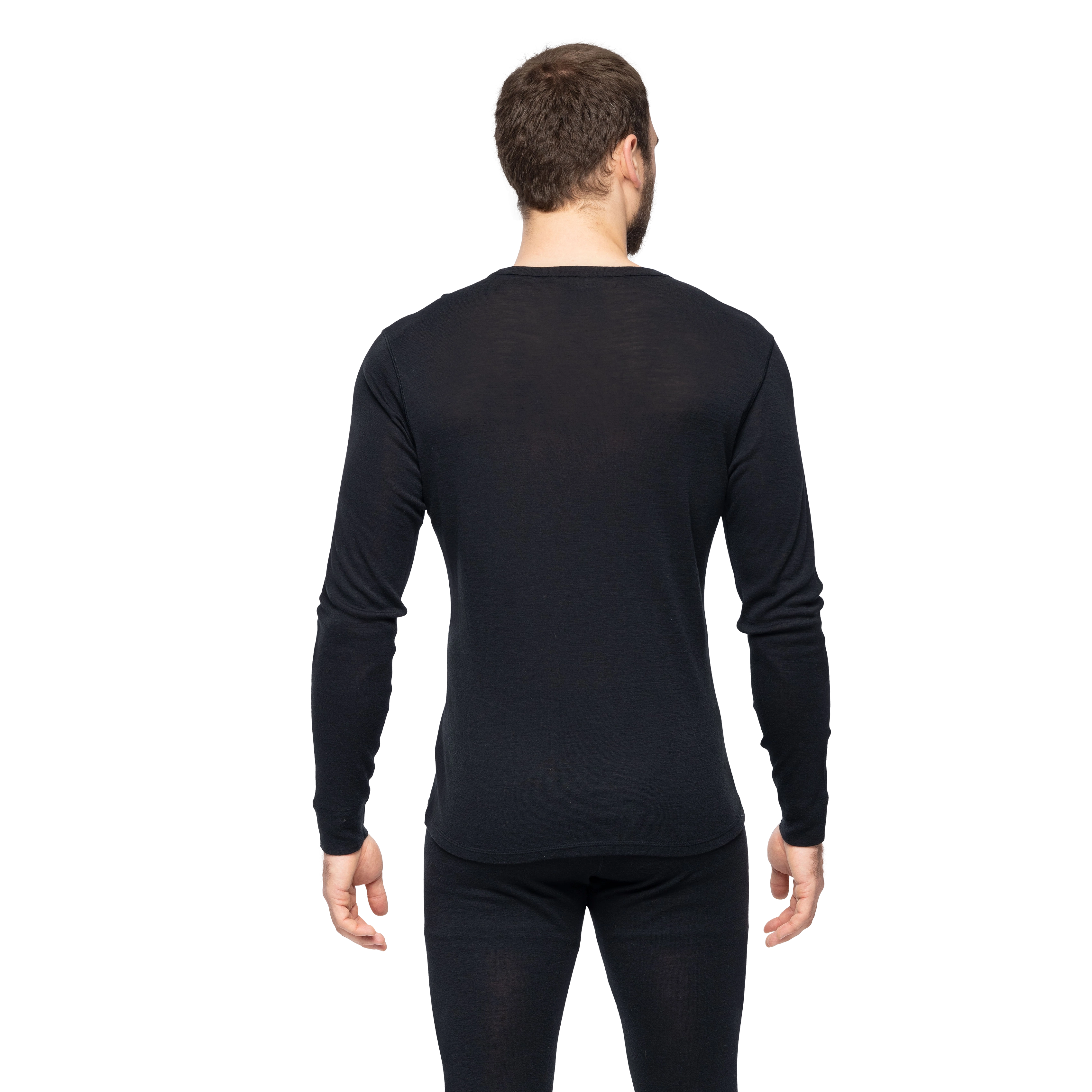 Inner:Dual Merino Long Sleeve Men Black