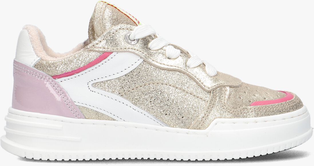 RED-RAG gouden red-rag lage sneakers 13292