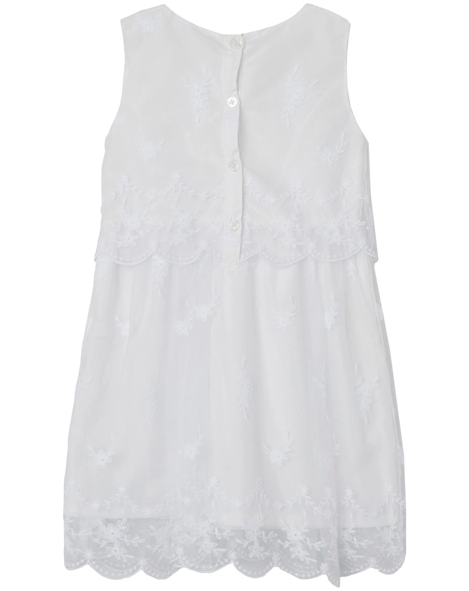 Kleid NMFRAZILLA SPENCER ärmellos in bright white