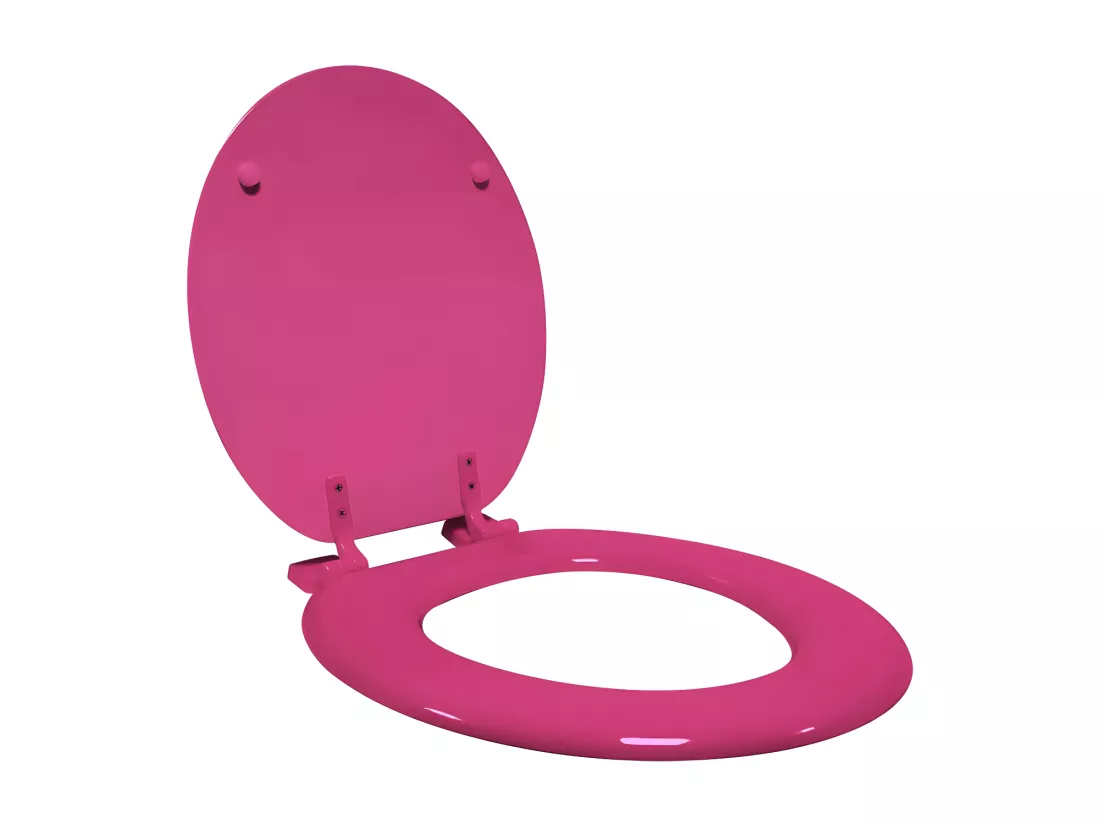 Abattant WC 37 x 47 cm Chatibulle - MDF Imprimé