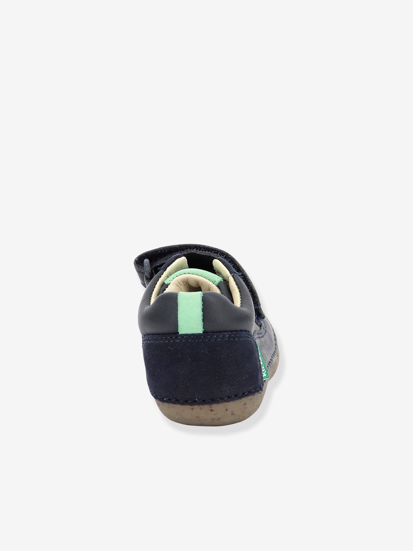 Botas Sostankro KICKERS® para primeiros passos, azul marinho bebê