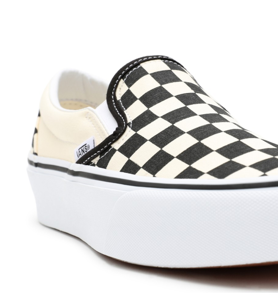 Vans Zapatillas Classic Slip-On Platform branco, preto