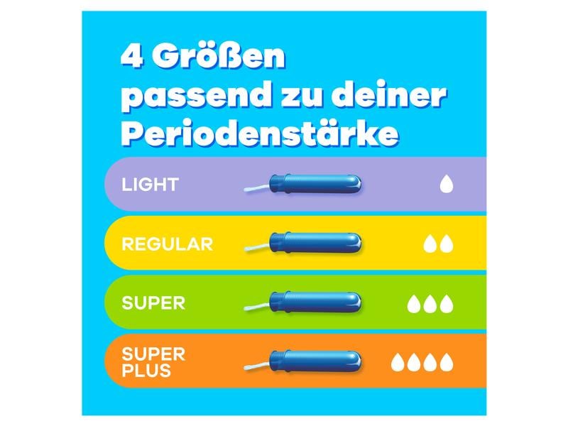 Tampax Compak Light 24 Stück Hochwertige Tampons mit saugfähigem Kern