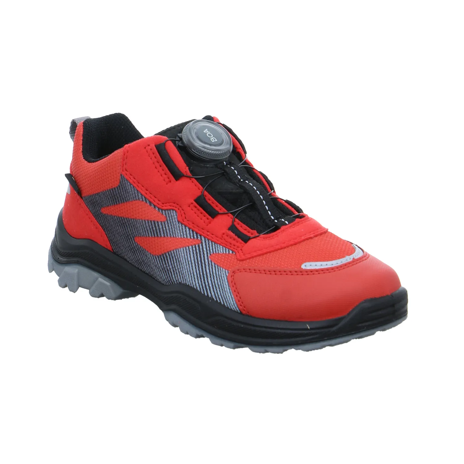 SUPERFIT Jugend-Halbschuh Rot Textil  Sneaker Outdoor
