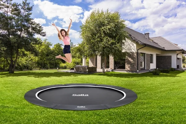 Salta Trampolin Royal Baseground Sport Ø305 cm, sort (805-592)