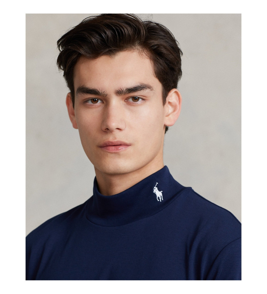 Camiseta Ralph Lauren Navy Interlock