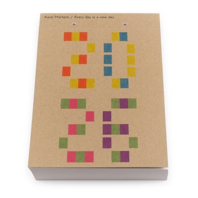 Abreißkalender Every Day Is a New Day - Karel Martens
