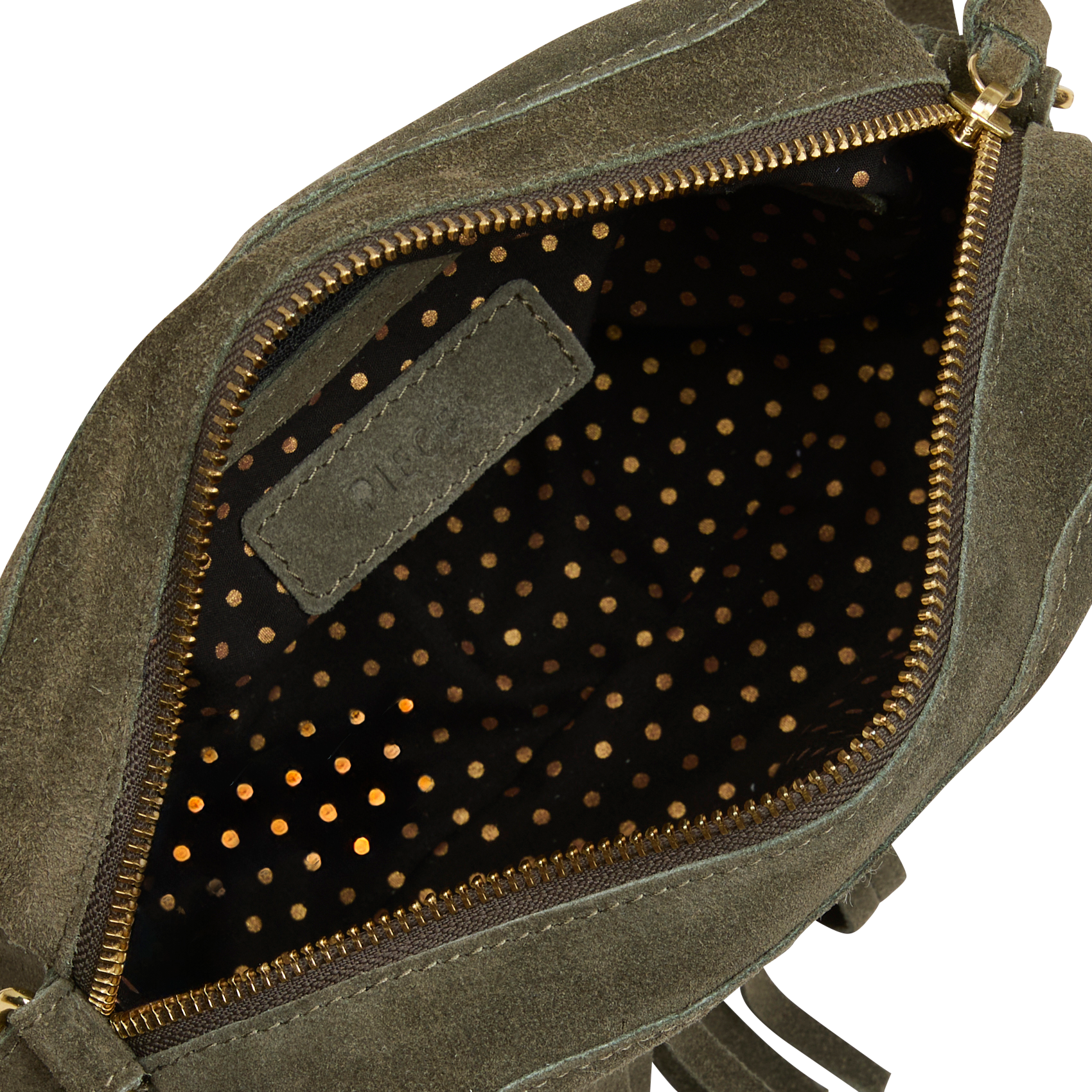 NILLA - Sac bandoulière en cuir | Vert