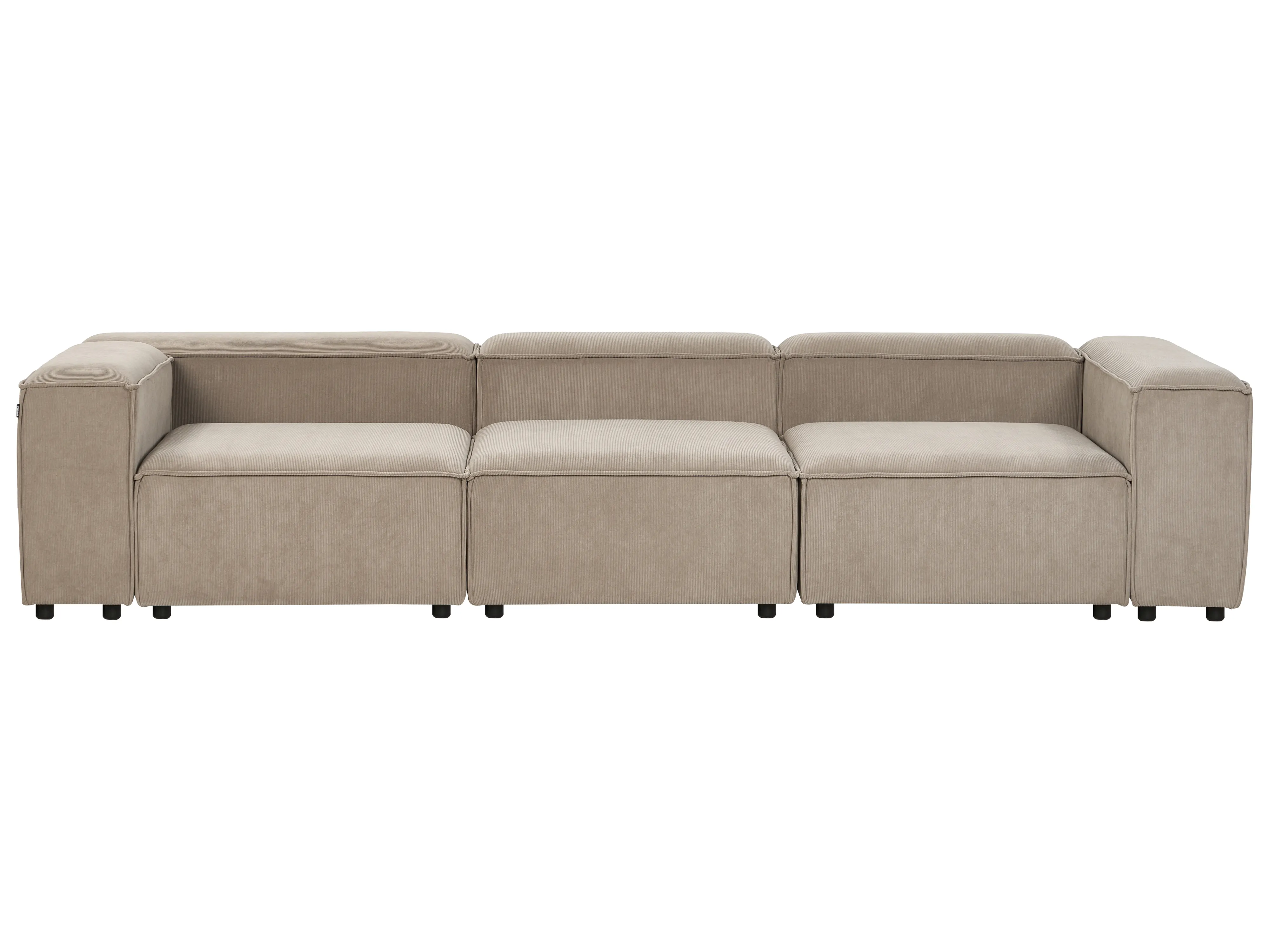 Modulaire bank 3-zits ARDAL Corduroy Lichtbruin