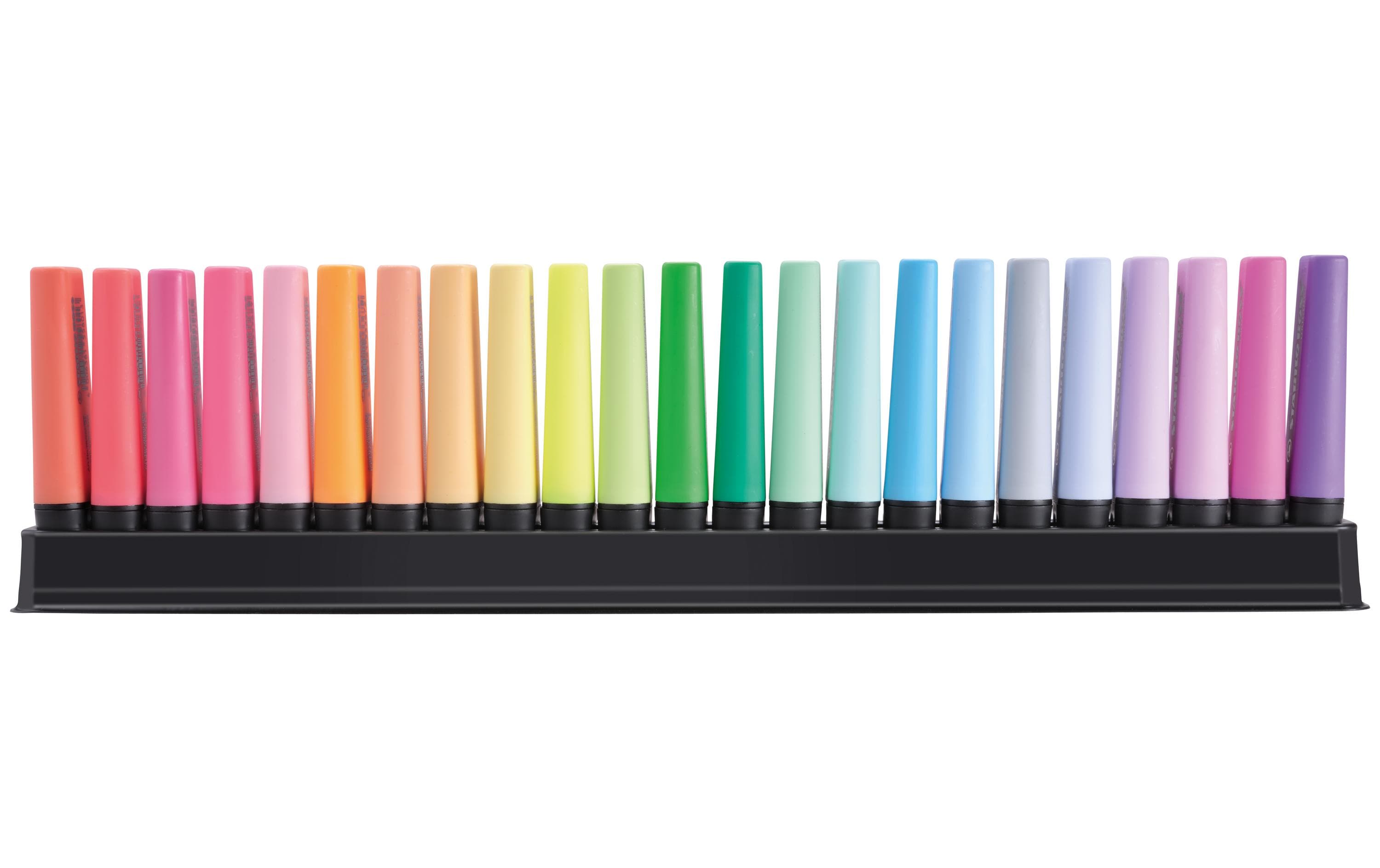 Textmarker BOSS Original 23 StückTextmarker mit praktischem Halter für Ihren Schreibtisch