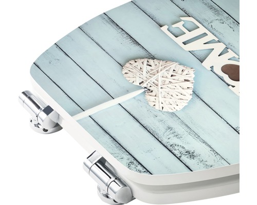 form&style toiletzitting Home mat met soft-close mechanisme