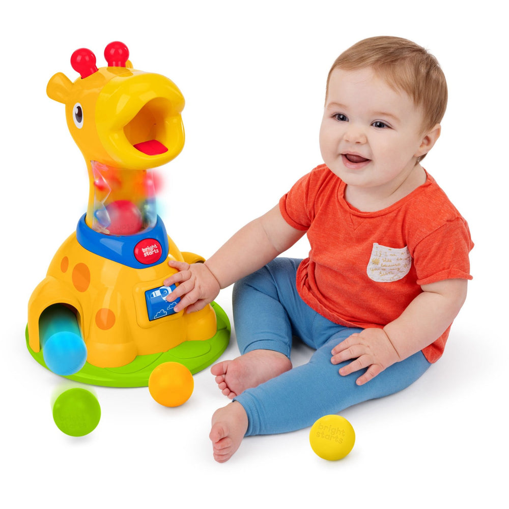Køb Bright Starts Spinnin’ Spots Giraffe™ Bold Play Legetøj