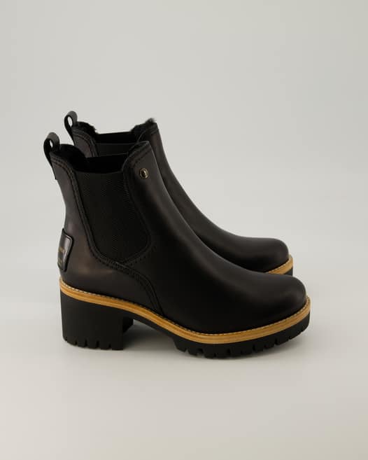 Panama Jack Pia Igloo Trav B3 Chelsea Boots in Schwarz