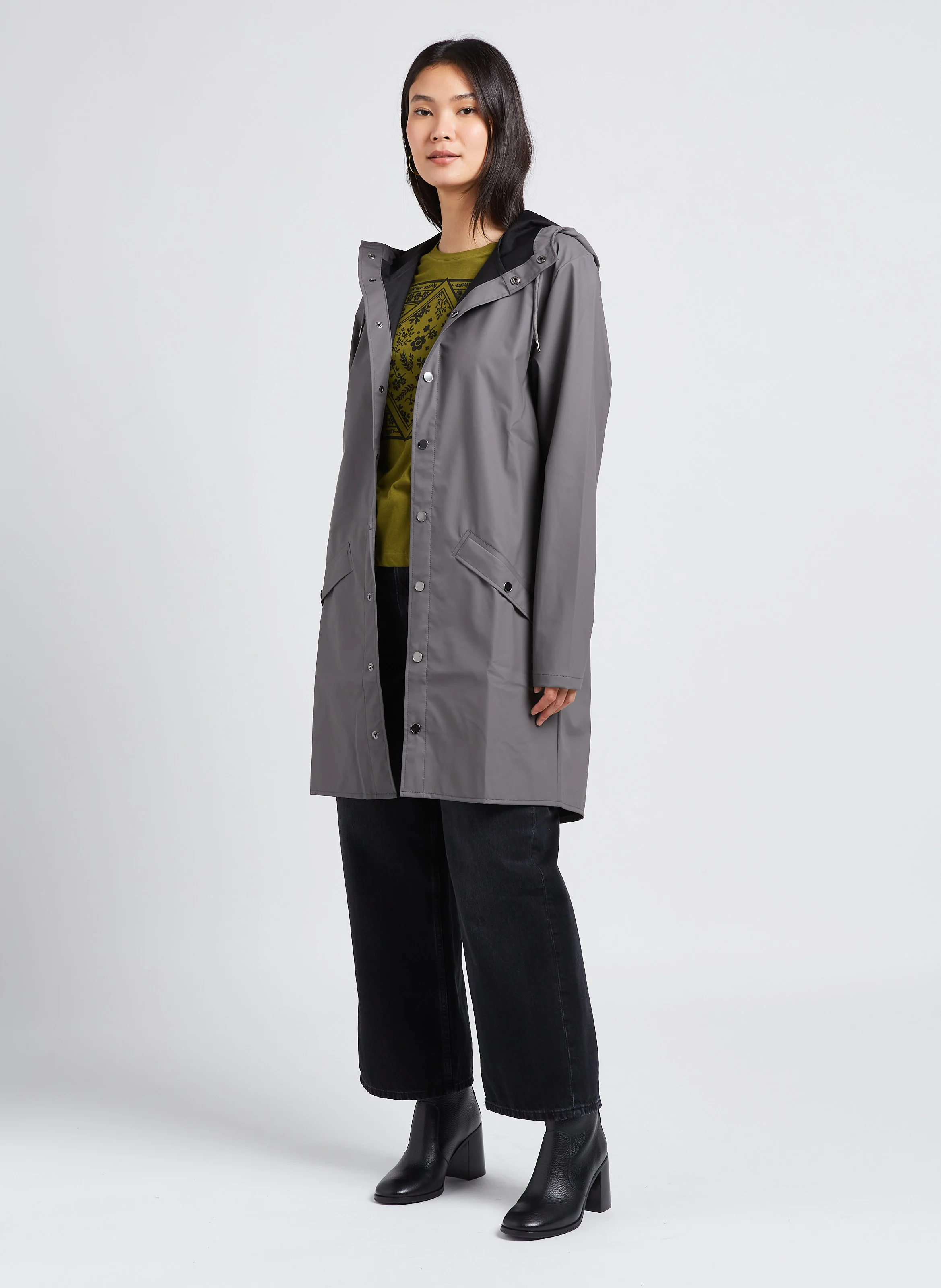 Coupe-vent imperméable à capuche | Multicolore