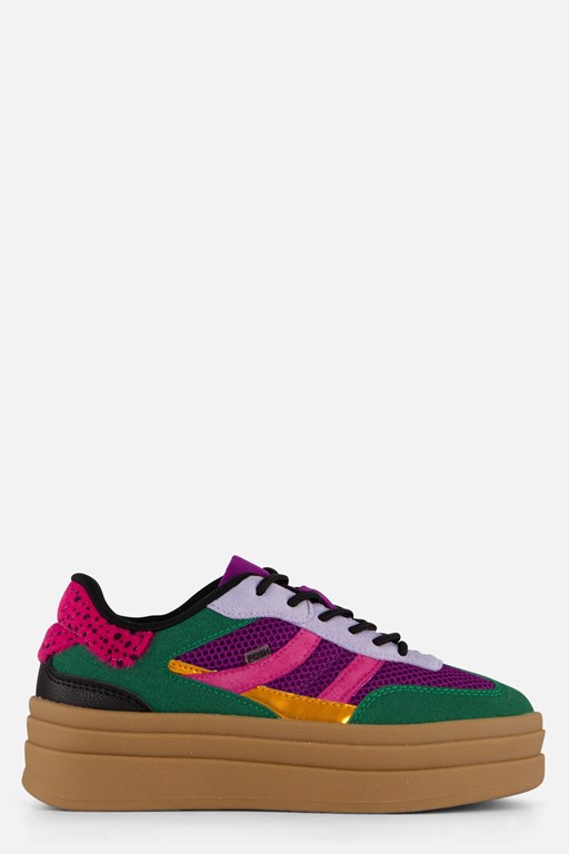 POSH by Poelman Sneakers groen Synthetisch