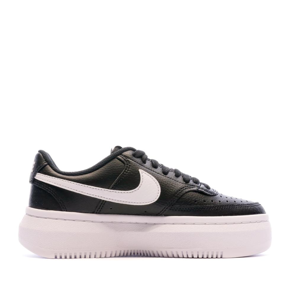 Nike Baskets Noir/Blanc Femme Nike Court Vision Alta