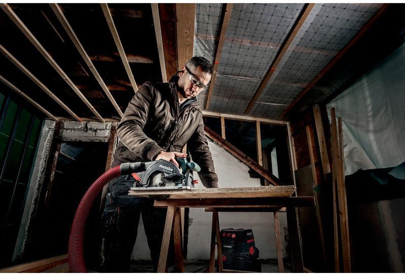 Metabo KSA 18 LTX 57 18V Li-Ion cirkelzaagmachine (body in Metaloc) zonder accu's en lader
