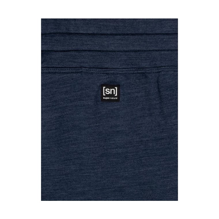 Super.natural Essential Cuffed Pants Women Blue Iris Melange