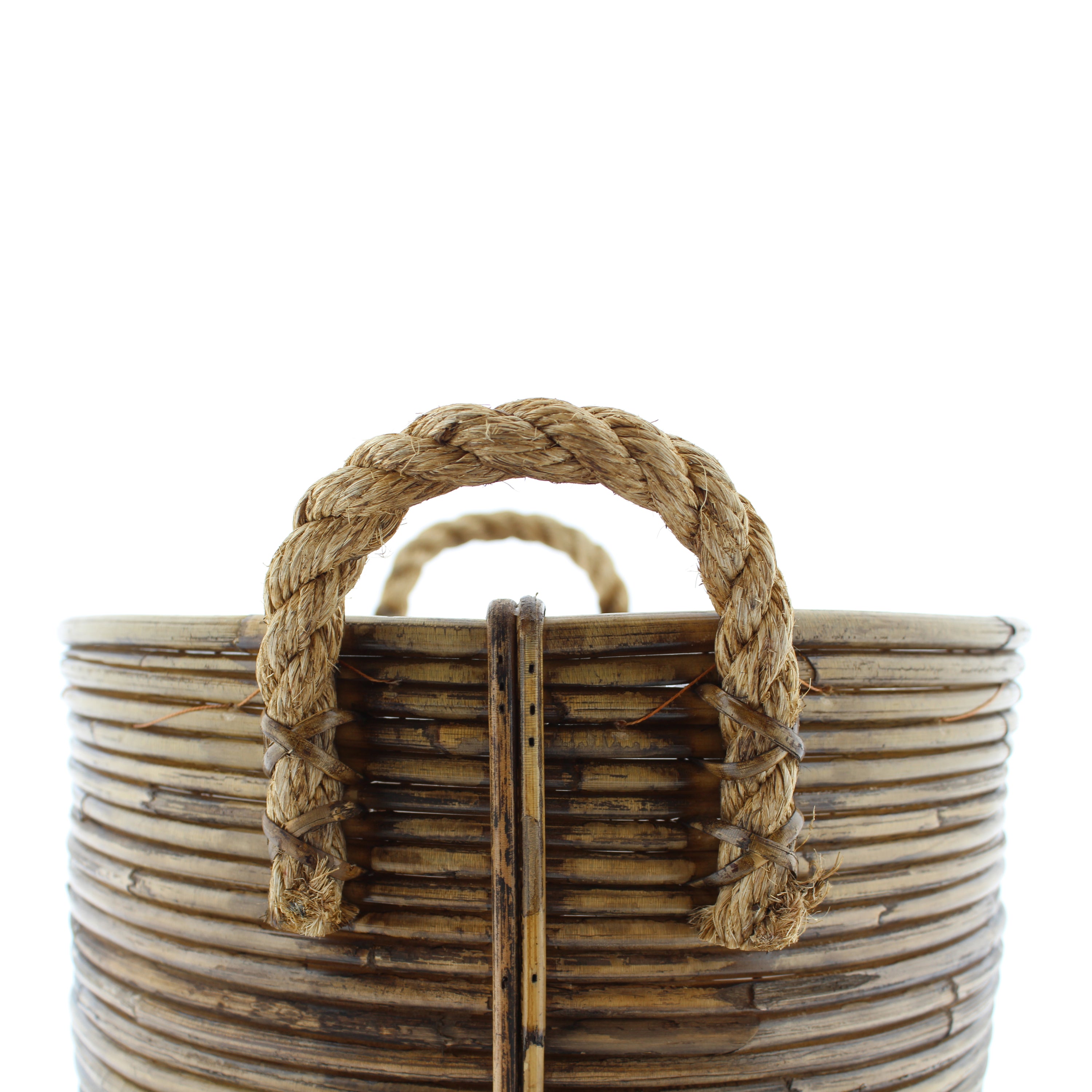 Van der Leeden Stripe Opbergmand Ã 40 cm - Bronze