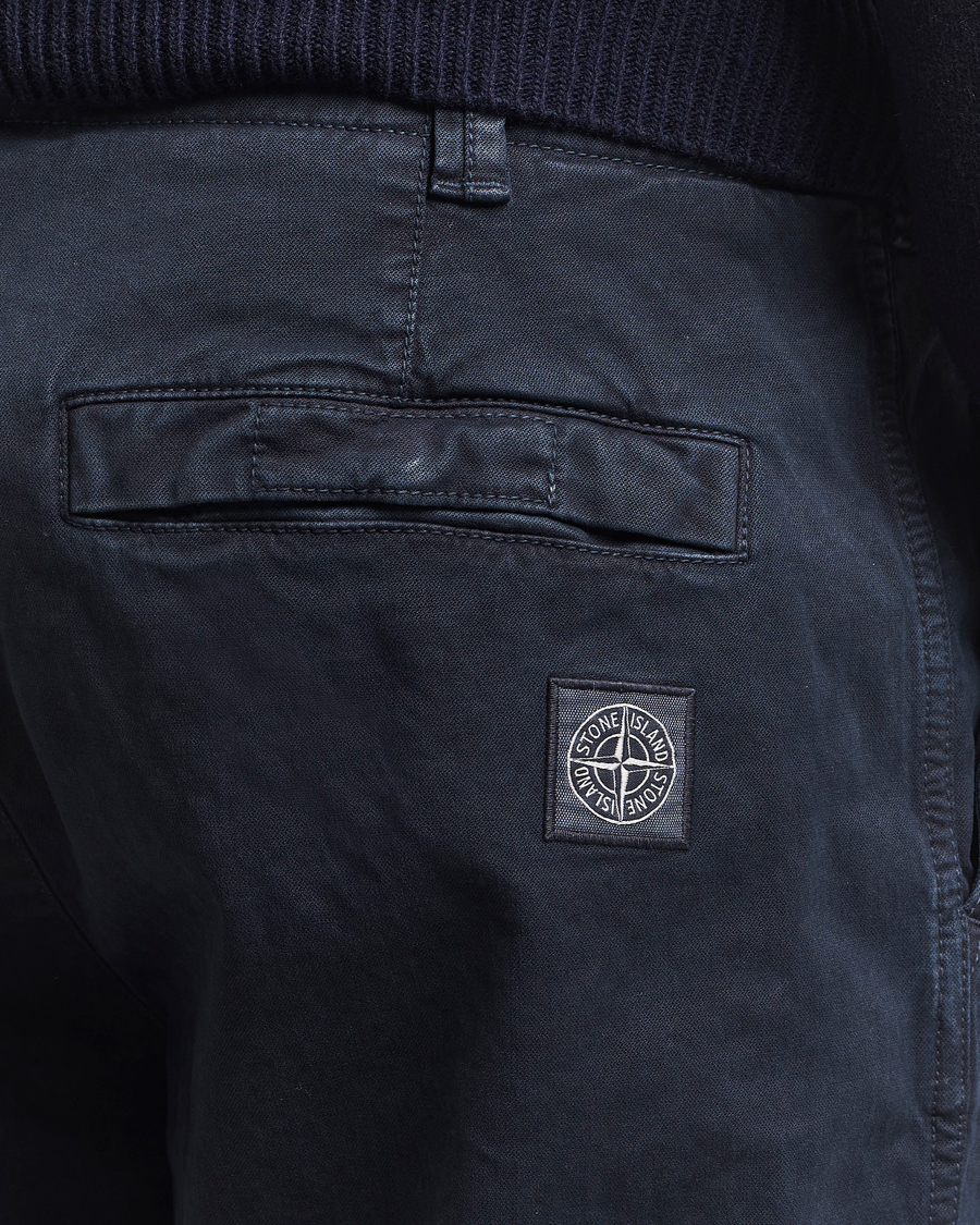 Stone Island Cotton Twill Stretch Chino Navy