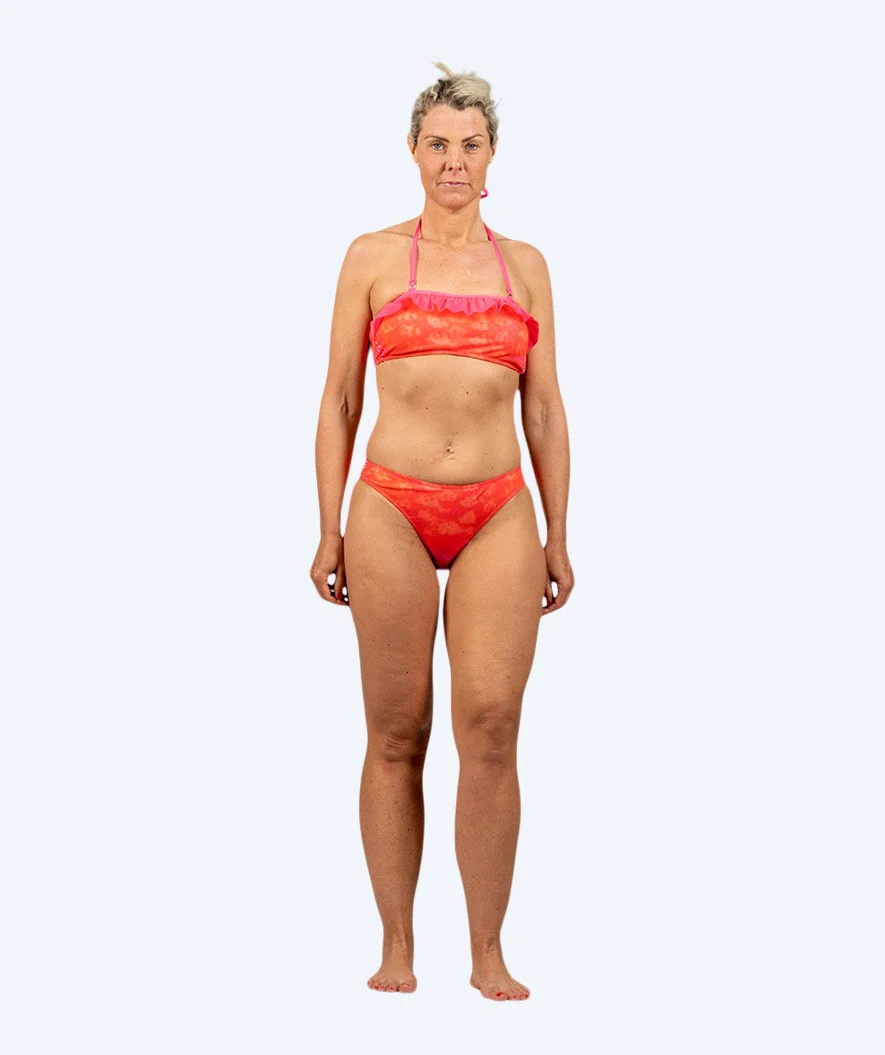 Watery havfrue bikini til kvinder - Sæt - Orange Twist