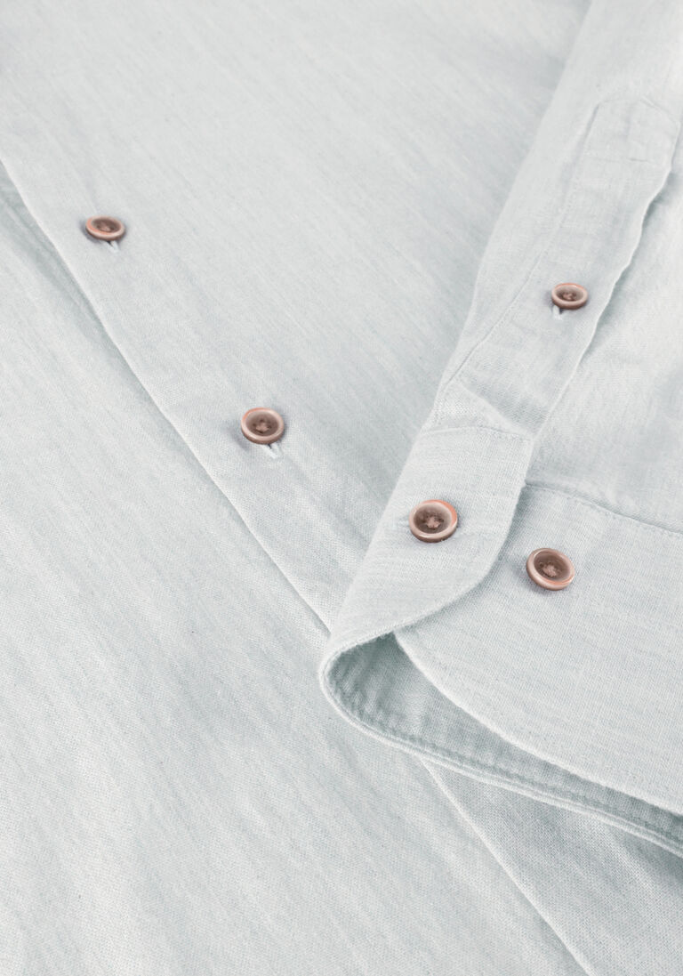 PROFUOMO mint profuomo klassiek overhemd shirt cutaway sc cotton linnen
