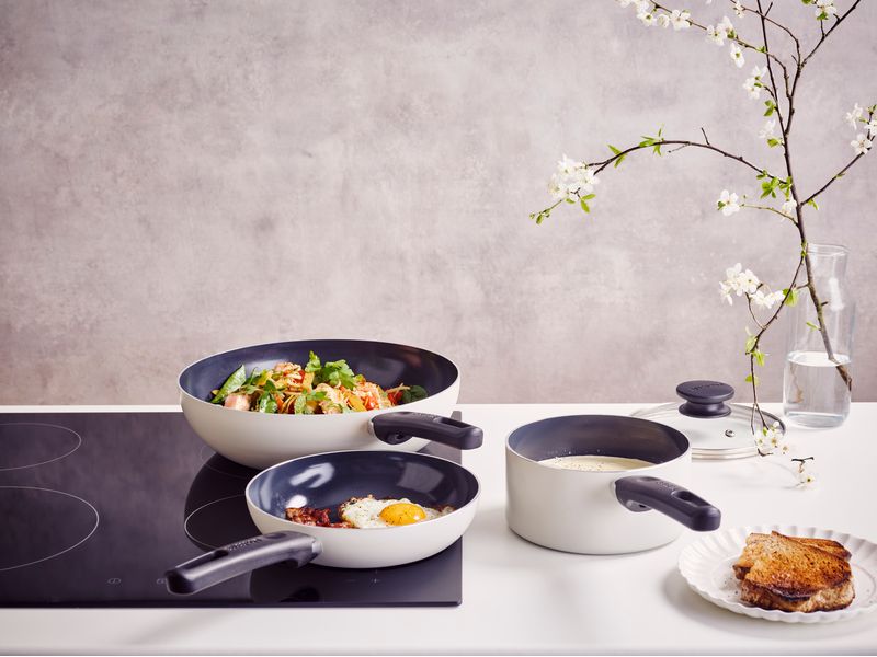Brabantia Wok Indu  28 cm Wokpfanne mit Antihaftbeschichtung