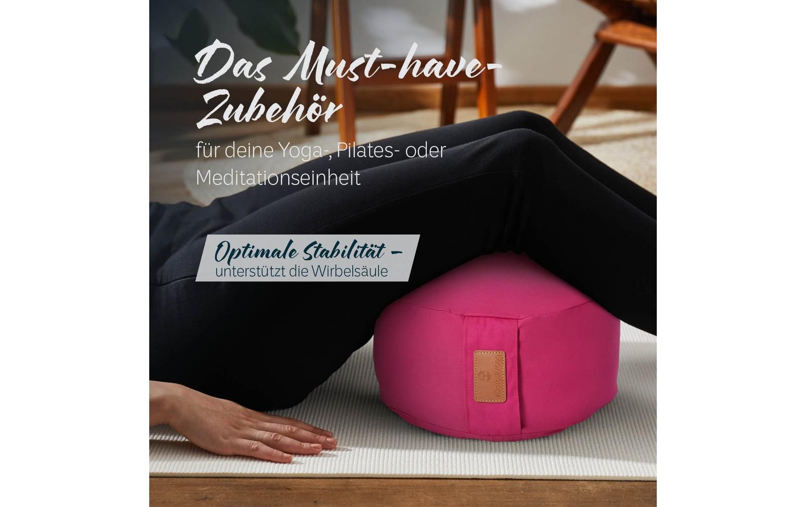 Yoga-Kissen Vishnu PinkYoga-Zubehör