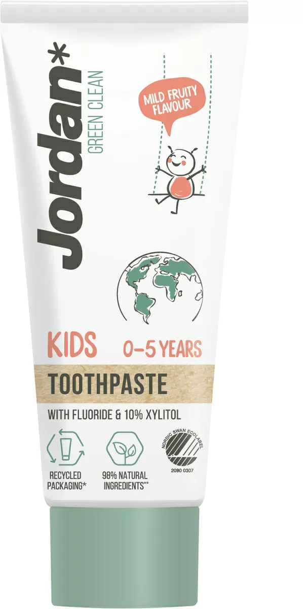 Jordan Green Clean Kids tandpasta - 50 ml