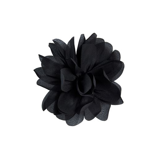 Bitte Kai Rand Fabric Flower Broche, Black