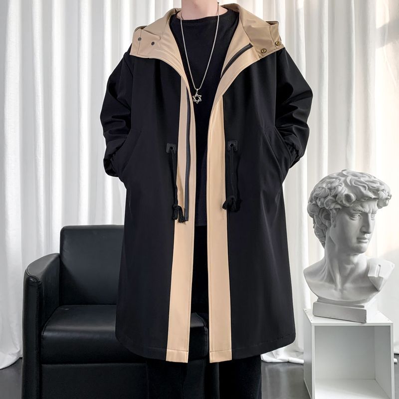 Bay Go Mall - Lange jas met capuchon en rits