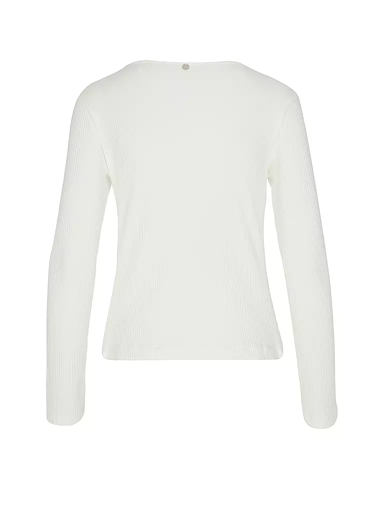 RICH & ROYAL Langarmshirt weiss