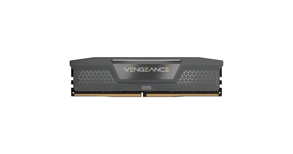 Corsair64 GB DDR5-6000 Kit werkgeheugen  (Grijs, CMK64GX5M2B6000Z30, Vengeance, XMP, EXPO)