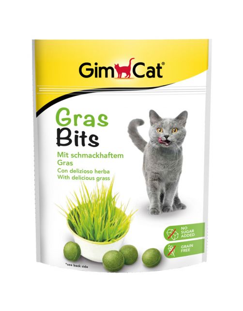 Gimcat Gras Bits - Kattensnack