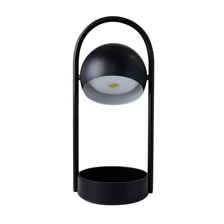 Frandsen - Ball Portable Akku-Tischleuchte (LED), schwarz