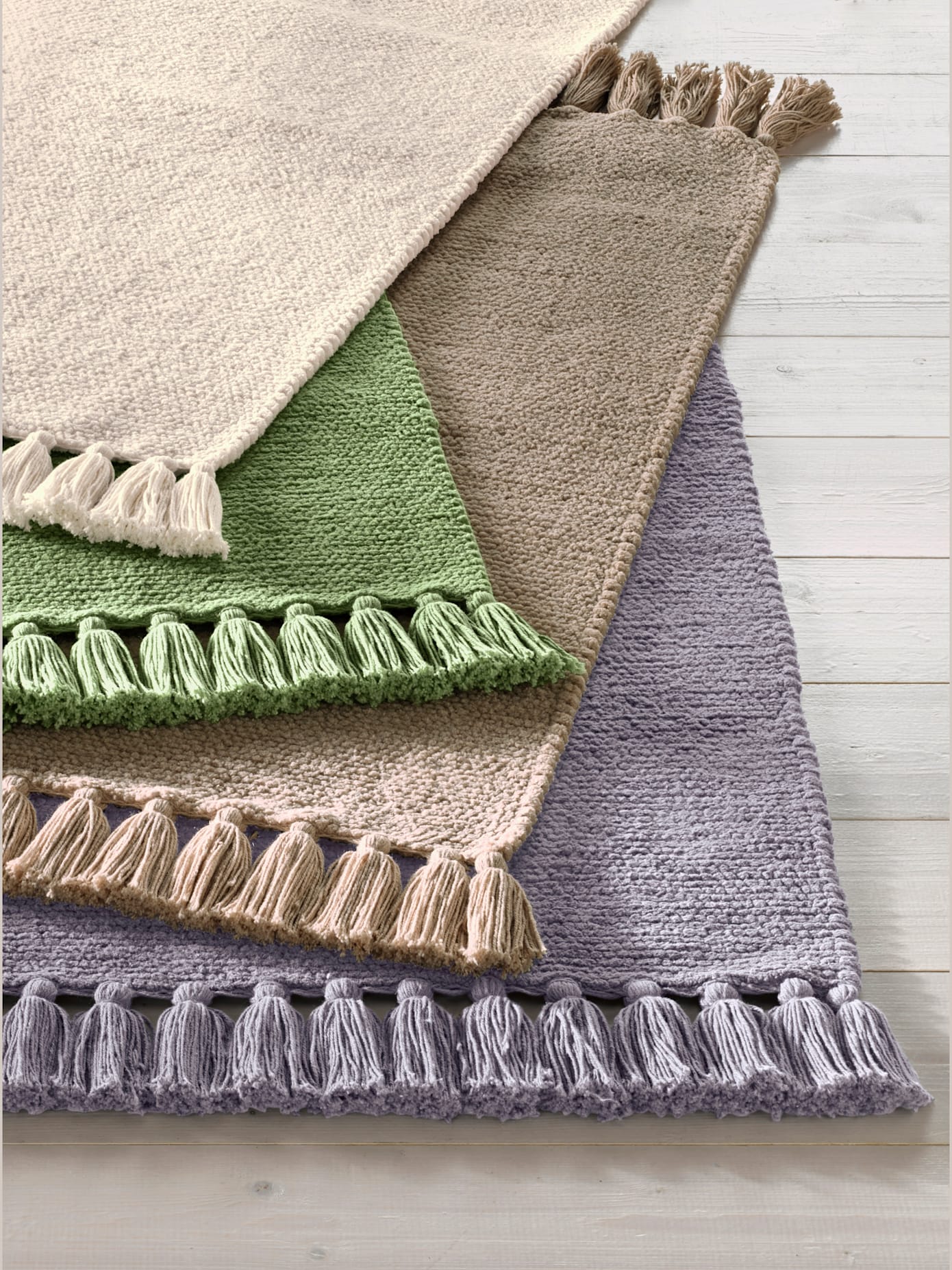 Tapis qualité chenille très douce, aspect velours