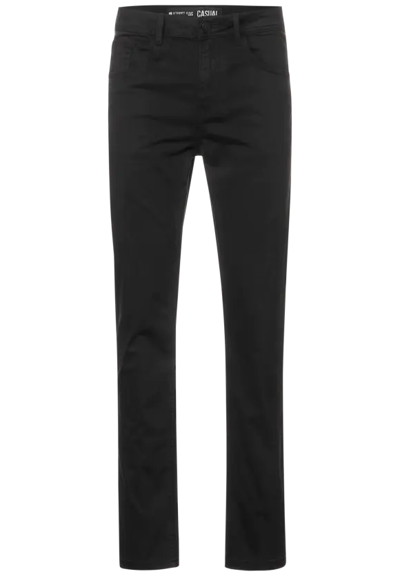 Slim Fit Hose - Black