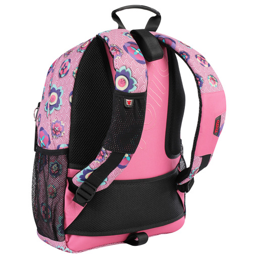 Mochila escolar adaptável a carrinho, aquarela.