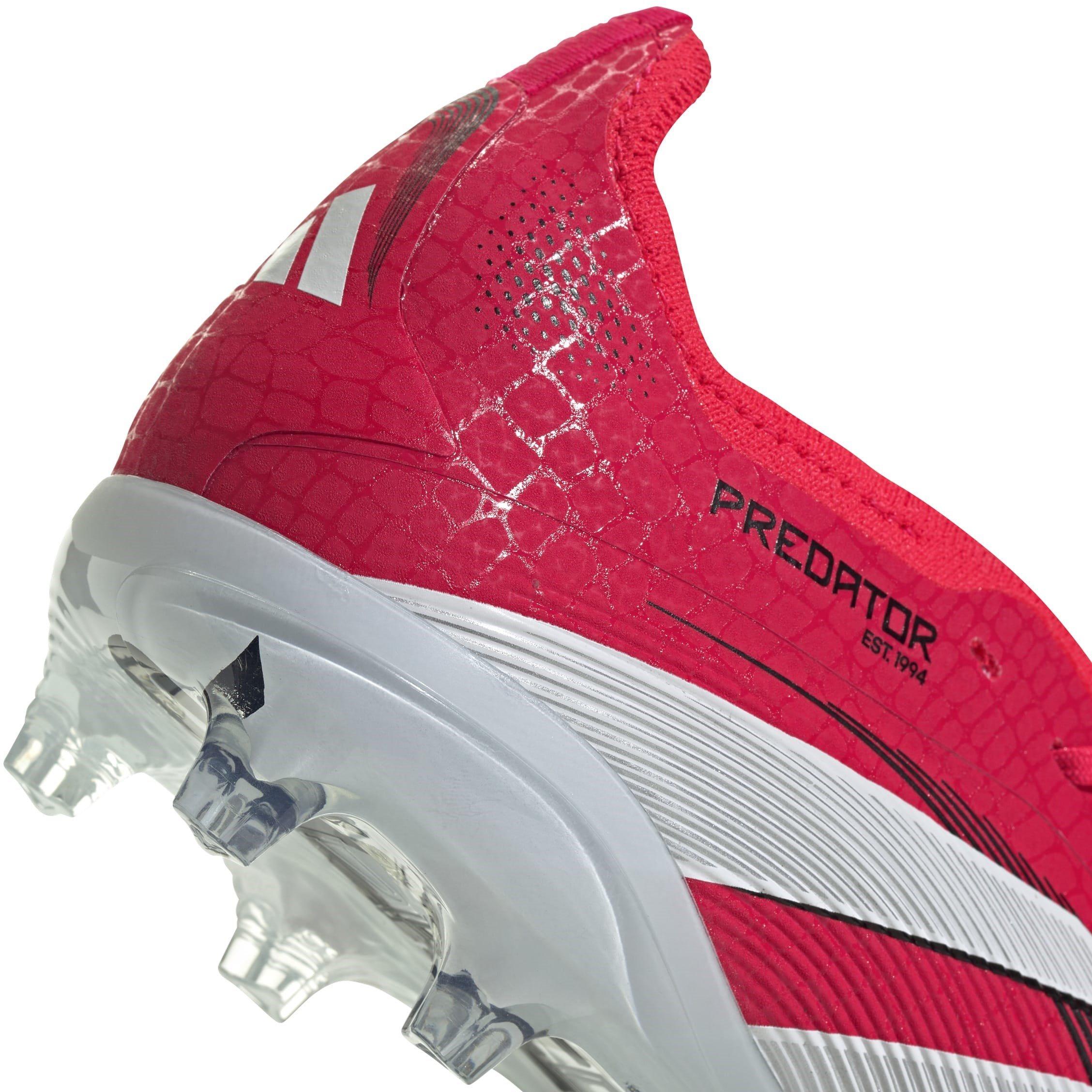 adidas Predator Elite Fold Over Tongue Junior Firm Ground Football Boots