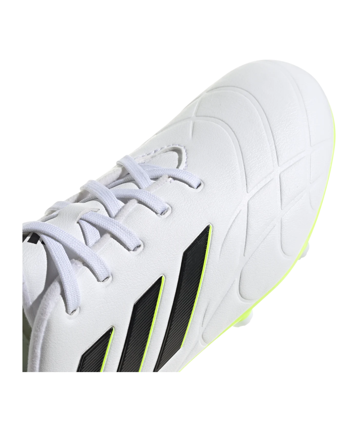 adidas COPA Pure.3 FG Crazyrush Kids Weiss Schwarz Gelb