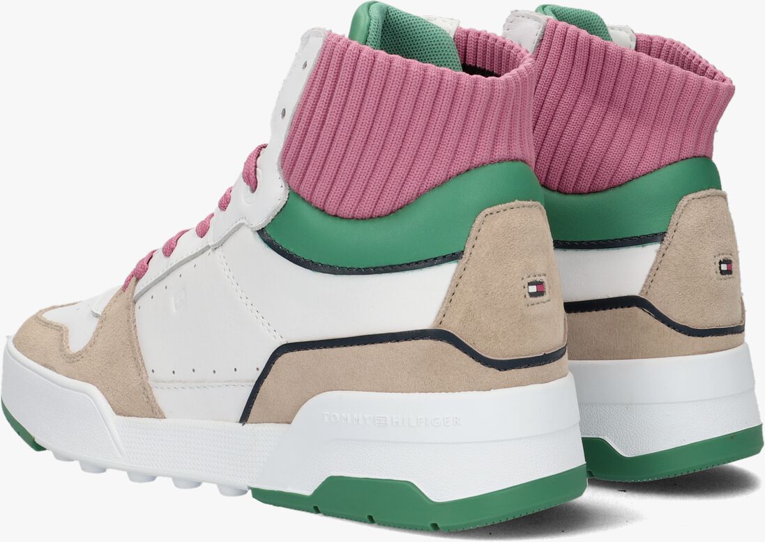 TOMMY HILFIGER roze tommy hilfiger lage sneakers high cut seasonal