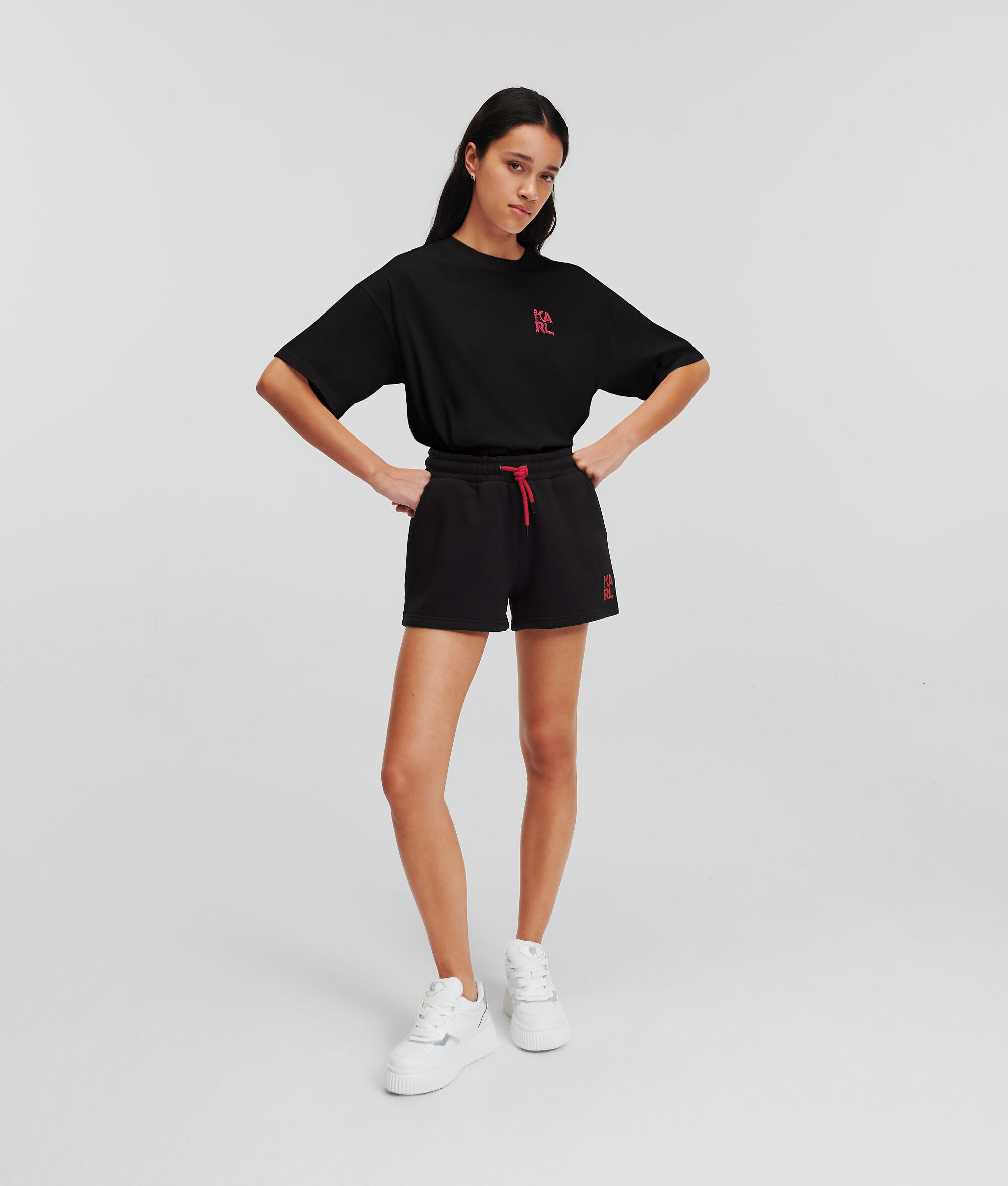 T-SHIRT ATHLEISURE À LOGO KARL