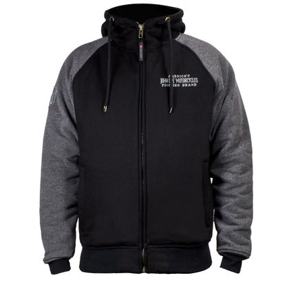 Sweat moto John Doe HOODIE 2 COLOR - Noir